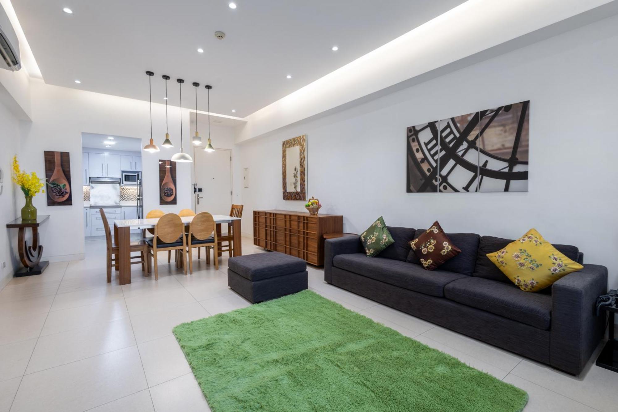 New 2Br Of 86Sqm With Parking & Netflix In Bgc Apartment Manila Bagian luar foto