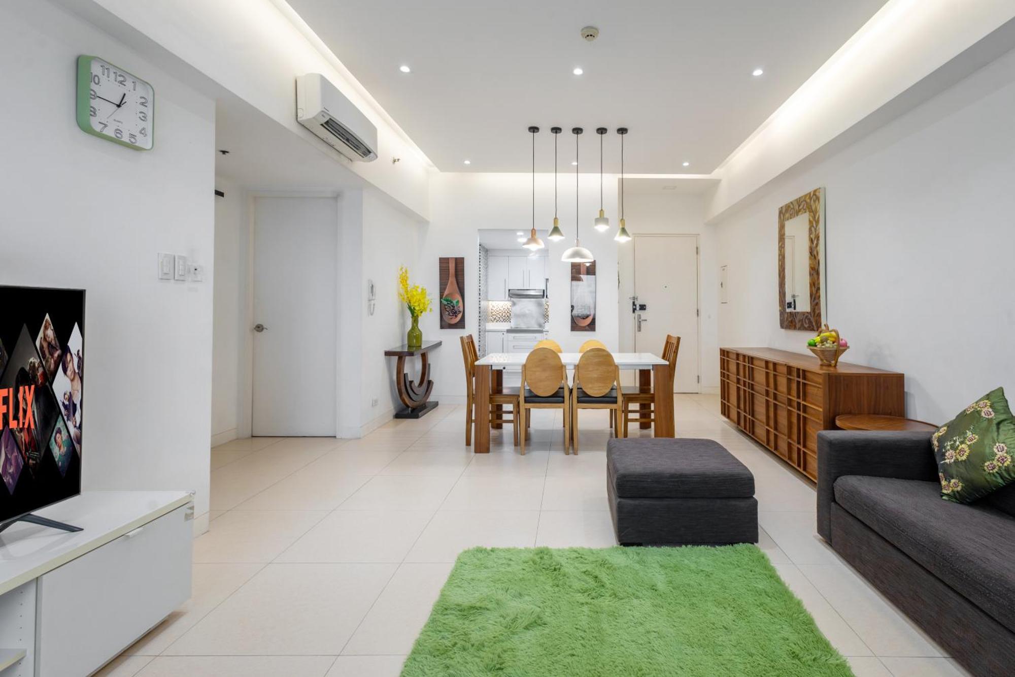 New 2Br Of 86Sqm With Parking & Netflix In Bgc Apartment Manila Bagian luar foto