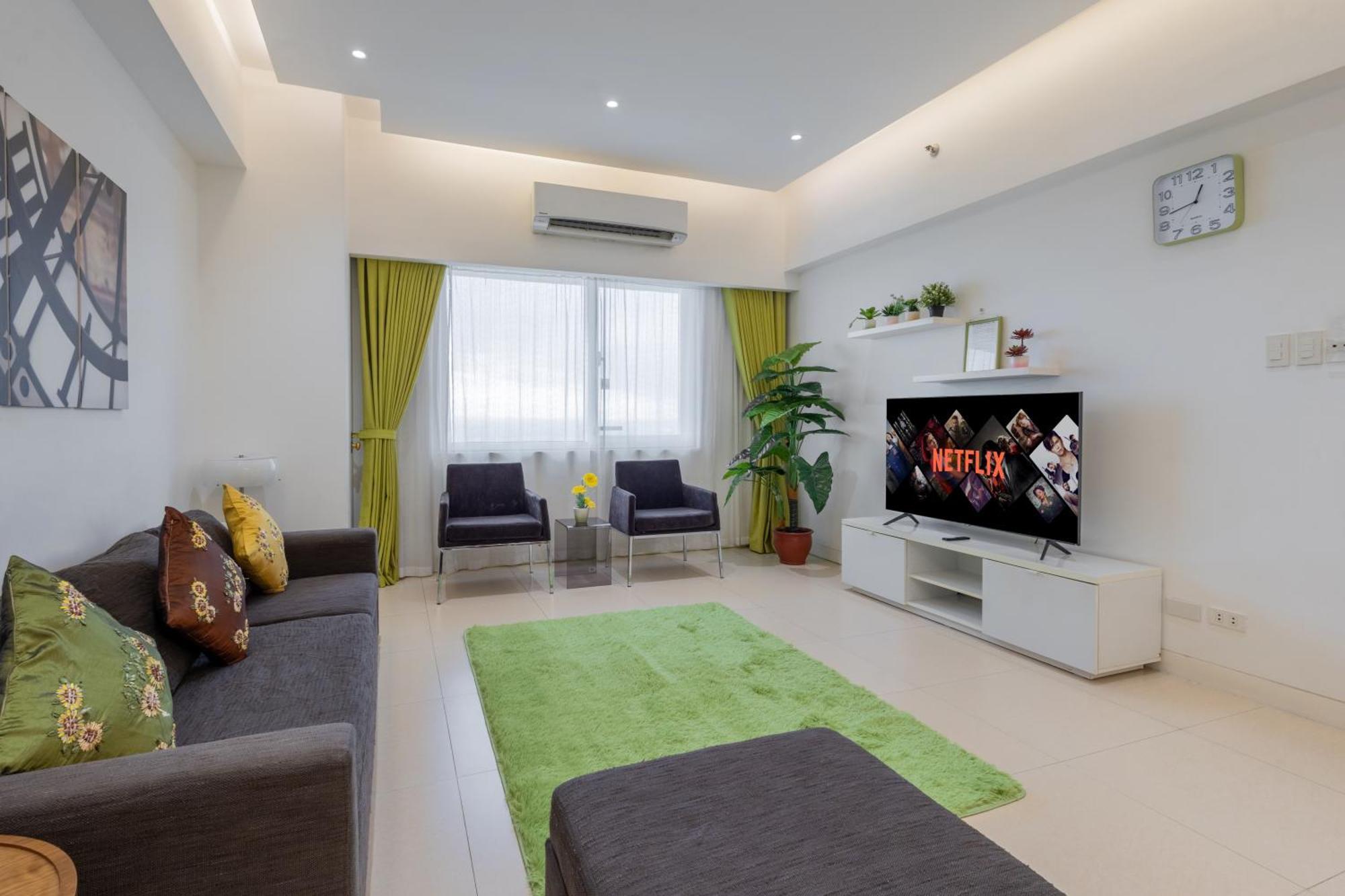 New 2Br Of 86Sqm With Parking & Netflix In Bgc Apartment Manila Bagian luar foto